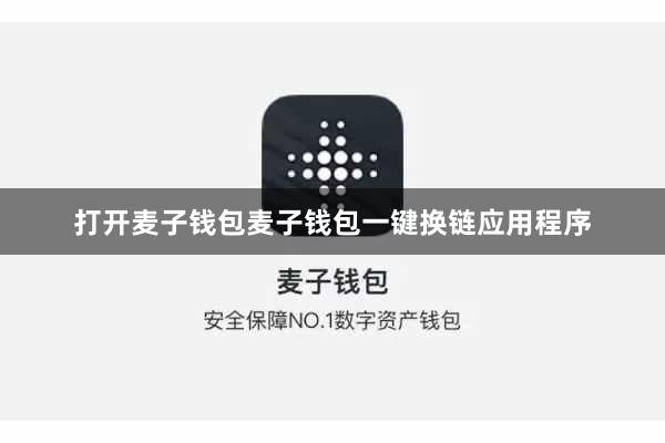 打开麦子钱包麦子钱包一键换链应用程序