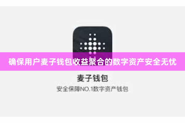确保用户麦子钱包收益聚合的数字资产安全无忧
